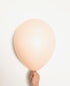 Chalk Blush Nude Ombre Mix Latex Balloons (5", 11", 16", 24", 36")