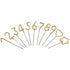 Sweet 16 Sparkler Number Candles