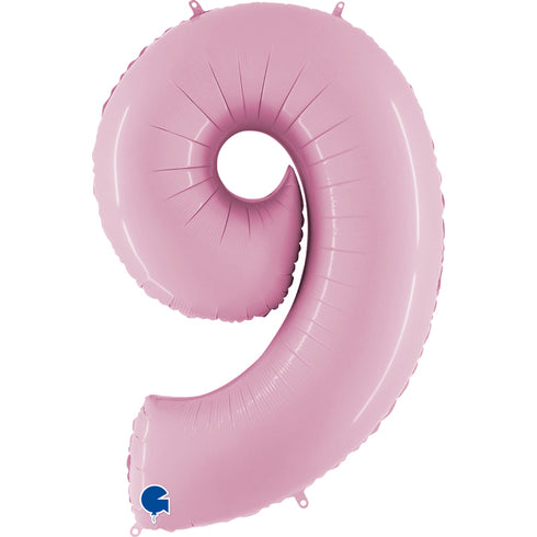 Pastel Pink Number 8 Balloons | 40 INCH