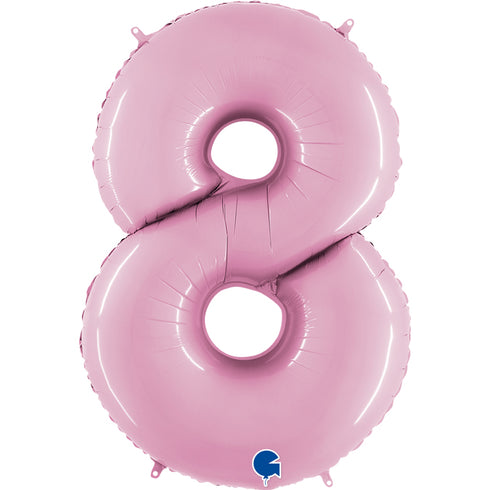 Pastel Pink Number 9 Balloons | 40 INCH