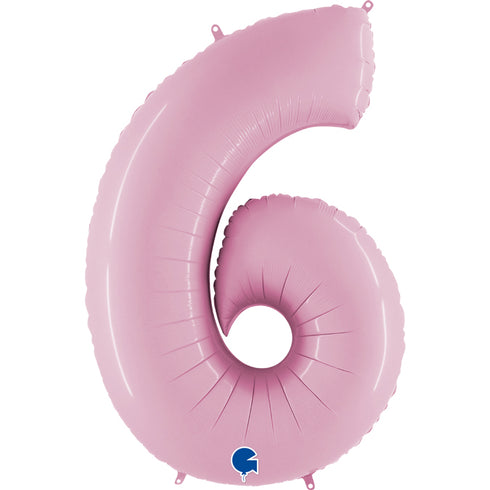 Pastel Pink Number 8 Balloons | 40 INCH