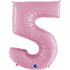 Pastel Pink Number 8 Balloons | 40 INCH