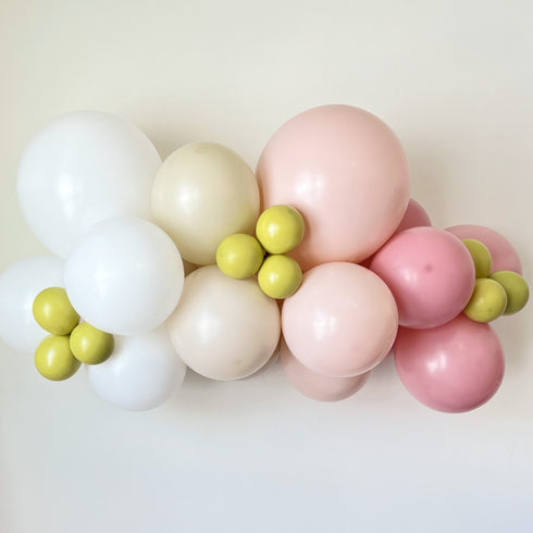 Latex Balloon Garland | Cherry Blossom Pink Blush Inspiration