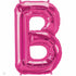 Letter B Balloons | Magenta Pink | 34 INCH