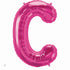 Letter C Balloons | Magenta Pink | 34 INCH