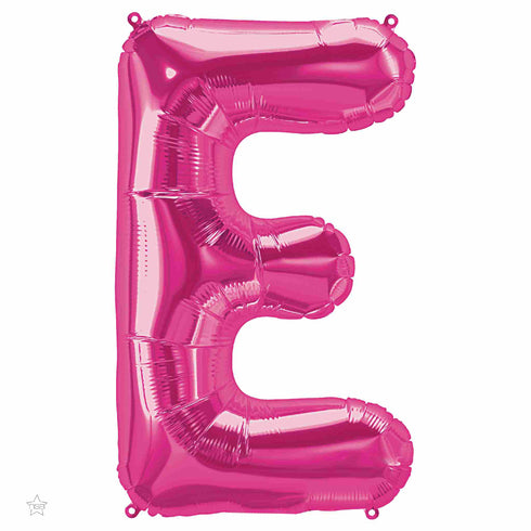 Letter F Balloons | Magenta Pink | 34 INCH