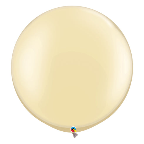 Pearl Ivory Latex Balloons | 30 Inch | Qualatex