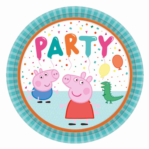 Peppa Pig Paper Plates | Licensed | 9 INCH