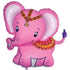 Circus Elephant Balloons | Blue | Pink | 39 INCH