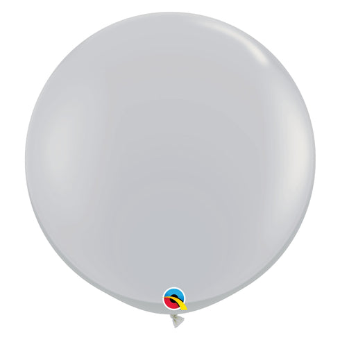 Gray Latex Balloons | 36 Inch | Qualatex