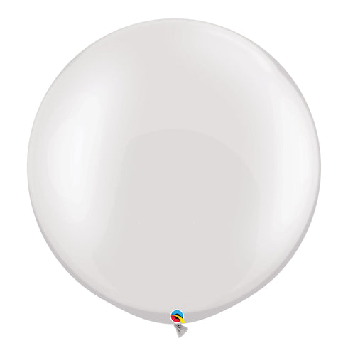 Pearl White | 30 INCH | Qualatex Latex Balloons | Each