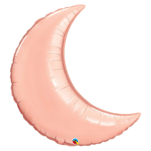 Crescent Moon Balloons | Rose Gold | 35 INCH