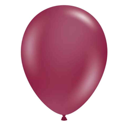 Sangria Burgundy | 5 INCH | Tuftex Latex Balloons | Package 10