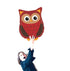 Owl Foil Balloons | 26 INCH | Woodland Party