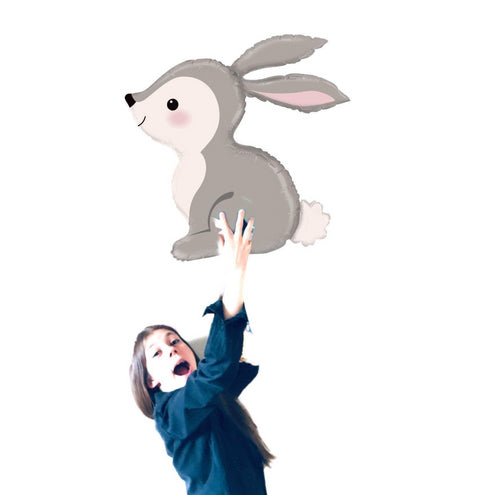 Rabbit Foil Balloons | Woodland Party | 36 INCH