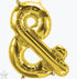 34 INCH | Gold Letter Balloons