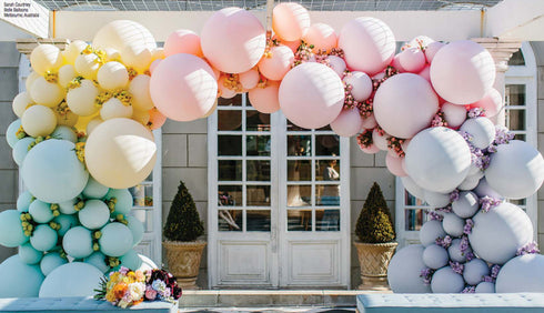 5 INCH Mini | Pastel Latex Balloons | Matte Chalk or Soft Finish