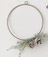 DIY Gold Metal Craft Hoops l Package of 2