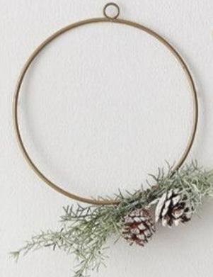 Gold Metal Hoops | Package of 2