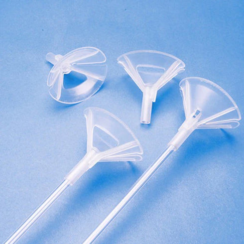 Stick and Cup | Clear and White | Balloon Accessories
