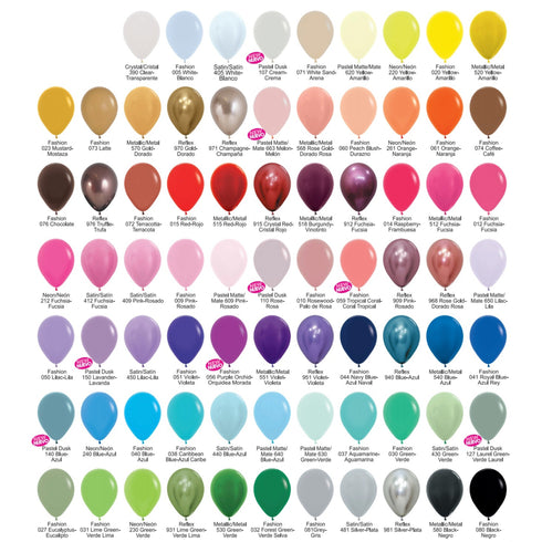 9 INCH | Sempertex (Betallatex) Latex Balloons | Package 10