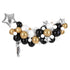 Gold, Black and Silver Star Balloon Garland Kit