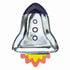 Rocket Ship Space Party Paper Plates | Package 6