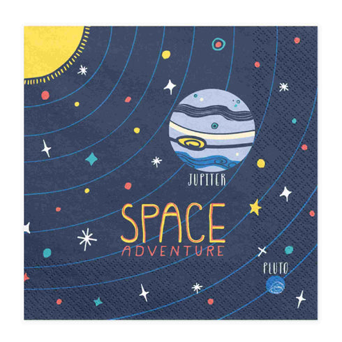 Space Party Paper Napkins | Package 20
