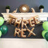 Three Rex Letter Balloon Banner Kit