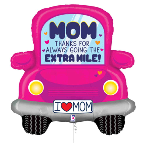Thanks Mom Car Balloon | 31 INCH