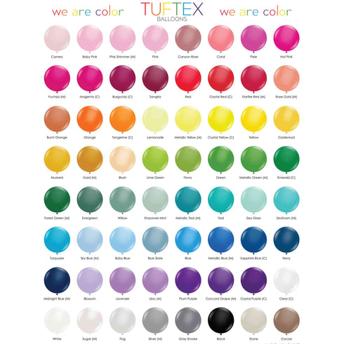 Lemonade Light Yellow | 17 INCH | Tuftex Latex Balloons