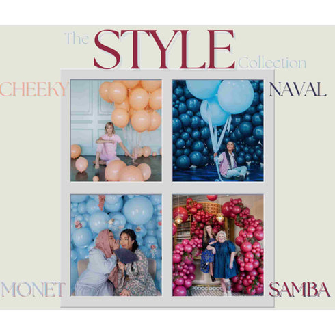 Samba Burgundy | 17 INCH | Tuftex Latex Balloons | Package 6