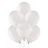 Warm Gray Crystal Clear Latex Balloons | 11 INCH | Package 10