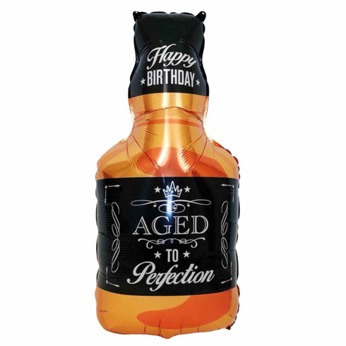 Whiskey Bottle Balloon | 34 INCH | Aged to Perfection
