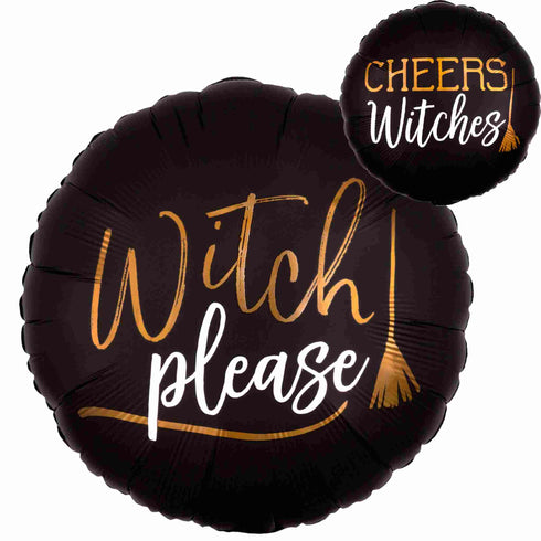 Cheers Witches / Witch Please Balloons | 18 INCH