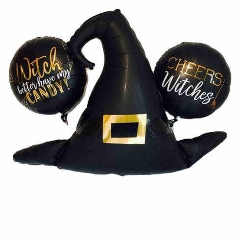 Witches Hat Balloon Bouquet | Set 5