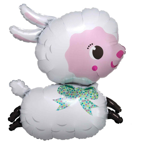 Baby Lamb Foil Balloons | 28 Inch