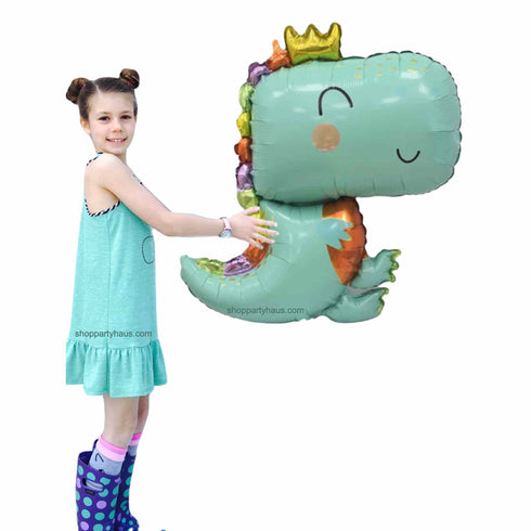 Babysaurus T Rex Dinosaur Balloon | 31 Inch
