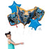 Batman Balloon Bouquet | Set 5 Balloons