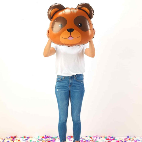 Bear Animal Head Foil Balloons | 29 INCH (74cm)