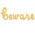 Beware Halloween Balloon Banner Kit