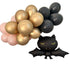 Bat Balloon Halloween Garland Kit | Gold | Blush Pink | Black