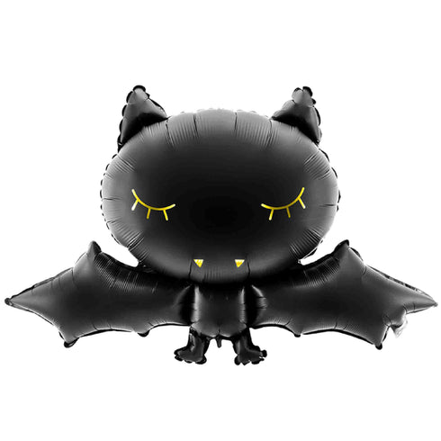 Matte Black Bat Halloween Balloon | 31 INCH