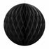 Black Honeycomb Ball Decorations | 4 Inch