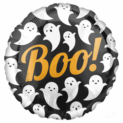 Boo Ghost Halloween Balloon | 18 INCH