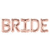 BRIDE Balloon Banner | Silver | Rose Gold | Gold | Pink | Blue