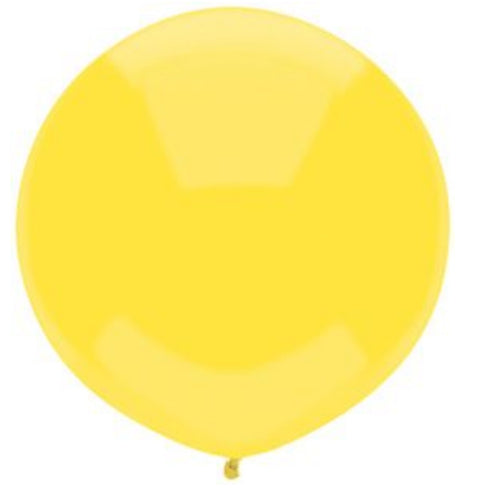 Outdoor Latex Balloons | Sun Yellow | 16 INCH