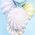 Pink and White Candy Swirl Balloon | 14 INCH