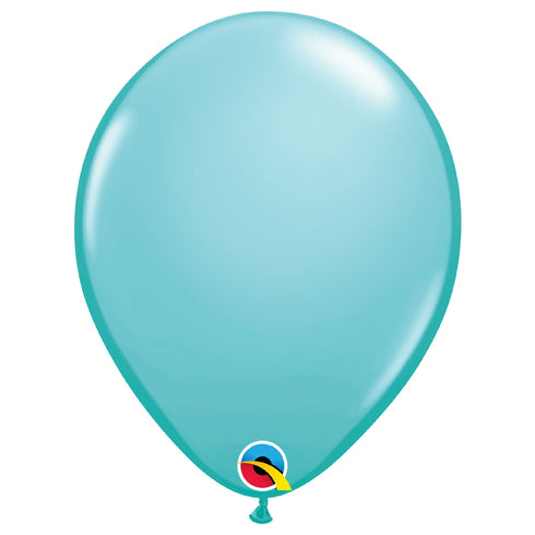 Caribbean Blue Teal | 11 Inch | Qualatex Latex Balloons | Package 10
