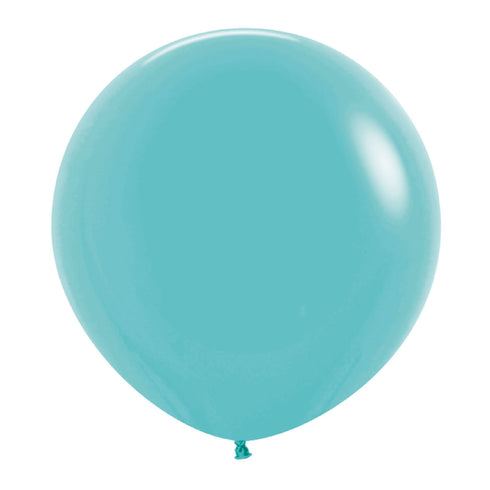 Qualatex Caribbean Blue Latex Balloons | 5", 11", 16", 24", 36"